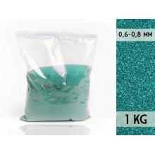 DEKOR PIESOK MIKROVLNNÁ RÚRA VEĽKOSŤ TYRKYSOVÁ