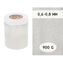 DEKORATÍVNY PIESOK, MIKRO VEĽKOSŤ, V NÁDOBE, BIELY