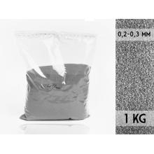 DEKOR PIESOK STRIEBORNÝ