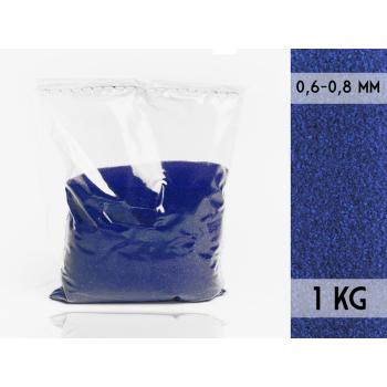 DEKOR PIESOK, MIKRO VEĽKOSŤ TMAVOMODRÁ