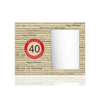 DRŽIAK NA SKLENENÝ OBRAZ 40 ROKOV