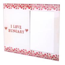 DRŽIAK NA SKLENENÝ OBRAZ I LOVE HUNGARY