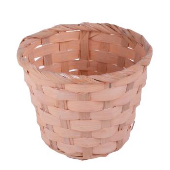 BAMBUSOVÝ PRÚTENÝ KÔŠ, OKRÚHLY, VYSTLANÝ, BROSKYŇOVÝ