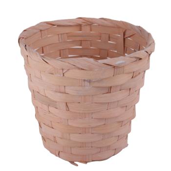 BAMBUSOVÝ PRÚTENÝ KÔŠ, OKRÚHLY, VYSTLANÝ, BROSKYŇOVÝ