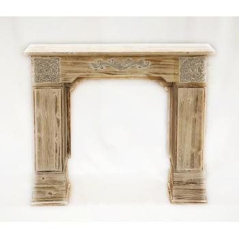 KRBOVÝ OBKLAD Z DREVA, VYPÁLENÝ