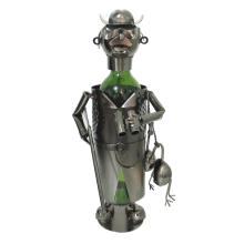 KOVOVÝ STOJAN NA VÍNO S TAŠKOU HUNTER