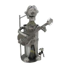 KOVOVÝ DRŽIAK NA VÍNO S GITAROVÝM PSOM