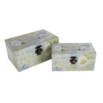 SÚPRAVA NA HODVÁBNU KNIHU, 2 KUSY, PRÍBOR