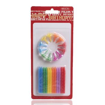 NARODENINOVÁ SVIEČKA SO ZÁKLADŇOU 24KS