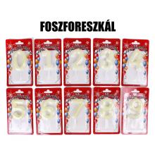 NARODENINOVÁ SVIEČKA S MNOŽSTVOM FOSFORESKUJÚCICH