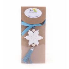 S VÔŇOU SNEHOVÝCH VLOČIEK A TRÁVY, TYRKYSOVÁ