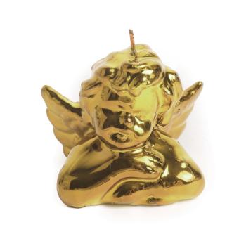 SVIEČKA, ANJEL, ZLATÁ METALÍZA