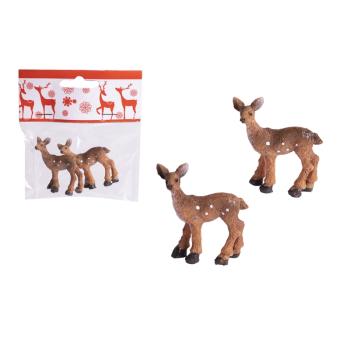 POLYRESINOVÝ JELEŇ, SADA 2 KS, HNEDÁ FARBA