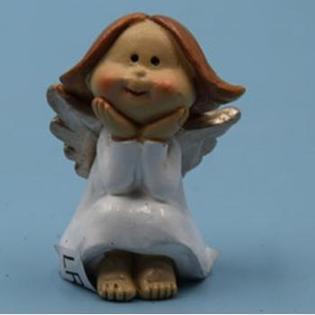 POLYRESINOVÉ ANJELSKÉ KOLENÁ, BIELA/ZLATÁ