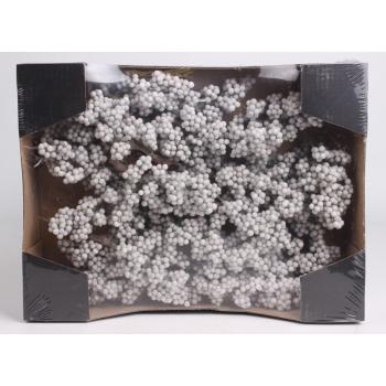 PENOVÉ BOBULE 24 KUSOV SIVÉ