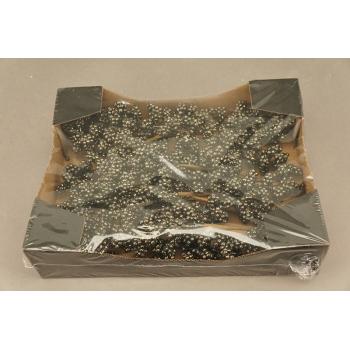 PENOVÝ ZBERAČ BOBÚĽ 24 KUSOV ČIERNY