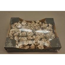 PENA RUŽA HLAVA 120 KUSOV LESKLÉ ŠAMPANSKÉ