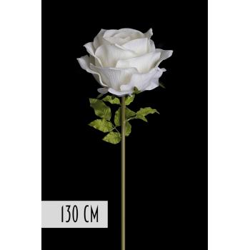 UMELÝ KVET, RUŽA, OBRIE, BIELA