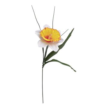 UMELÝ KVET S TRÁVOU NARCIS