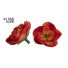 UMELÝ KVET MOTÝĽ V SÁČKU, 12 KUSOV, ORANŽOVÝ