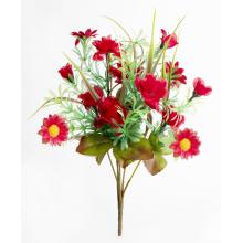 UMELÁ KYTICA PUČIACICH RUŽÍ, 15 HLÁV KVETOV