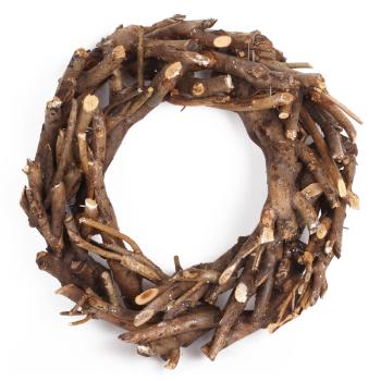 VENIEC Z KONÁROV STROMOV, HNEDÝ