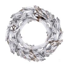 VENIEC Z DREVENÝCH OZDÔB, BIELY