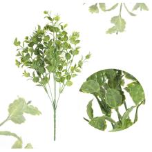 UMELÉ KVETY KYTICA MINI LIST, 5 VETVIČIEK, ZELENÁ