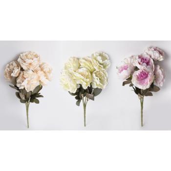 UMELÉ KVETY RANUNCULUS, 6 HLÁV KVETOV