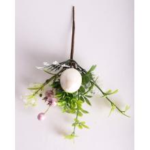 UMELÝ KVET S BOBUĽAMI Z VAJÍČOK, KRÉMOVÁ/RUŽOVÁ