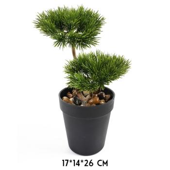 BONSAJOVÝ STROM, DLAŽDICOVÝ, ZELENÝ