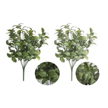 KYTICA Z LISTOV MAGNÓLIE, ZELENÁ, UV STÁLA