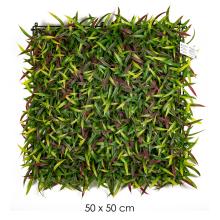 KOCKA TRÁVY ZELENÁ / HNEDÁ 50CMX50CM