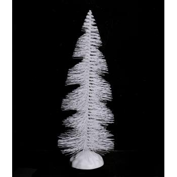 PLASTOVÁ HLAVA KEFY, KRÚTENÁ, BIELA