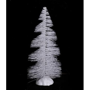 PLASTOVÁ HLAVA KEFY, KRÚTENÁ, BIELA