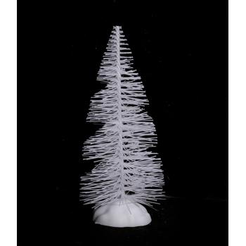 PLASTOVÁ HLAVA KEFY, KRÚTENÁ, BIELA