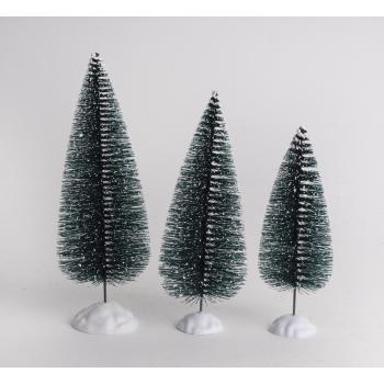 SADA PLASTOVÝCH ŠTETCOV, 3 KUSY, ZELENÁ, SNEHOVÁ