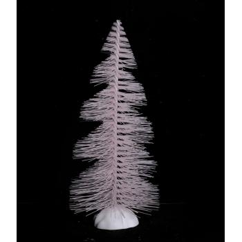 PLASTOVÁ HLAVA KEFKY, ZATOČENÁ, RUŽOVÁ