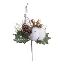 VIANOČNÝ VÝBER S GRANÁTOVÝM JABLKOM A BAVLNOU