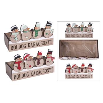 DRŽIAK NA STROMČEK SO SNEHULIAKMI, PRÍRODNÝ