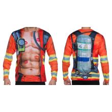 TRIČKO 3D "SEXY FIREMAN"