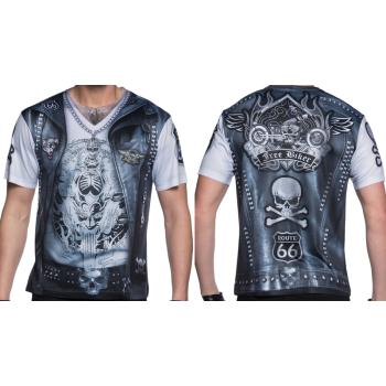 TRIČKO 3D "BIKER MAN"