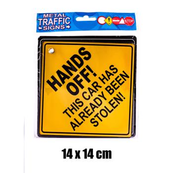 CRESZ BOARD, "HANDS OFF! THIS CAR HAS ALREADY BEEN STOLEN!" FELIRAT