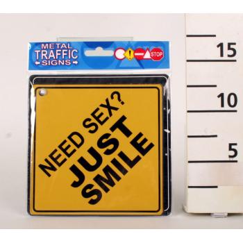 CRESZ BOARD, "NEED SEX? JUST SMILE"