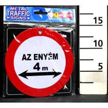 NÁPIS CRESZ, "AZ ENYÉM 4MÉTER"