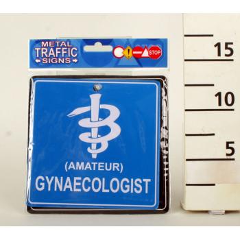 TABUĽKA CRESZ, NÁPIS "AMATEUR GYNAECOLOGIST"