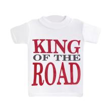 MINI TRIČKO S NÁPISOM "KING OF THE ROAD"