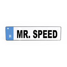 POZNÁVACIA ZNAČKA, "MR.SPEED"
