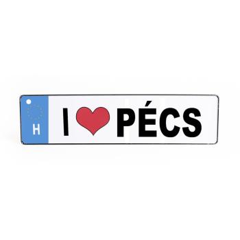 POZNÁVACIA ZNAČKA, "I LOVE PÉCS"