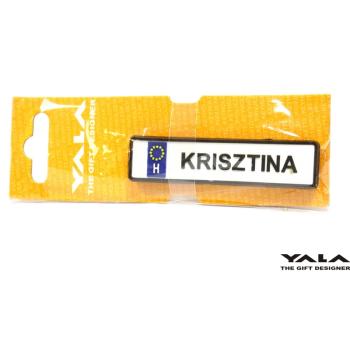 GUMOVÁ MAGNETKA NA CHLADNIČKU "KRISZTINA"